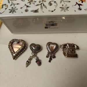 Brighton retired 4 silver magnets